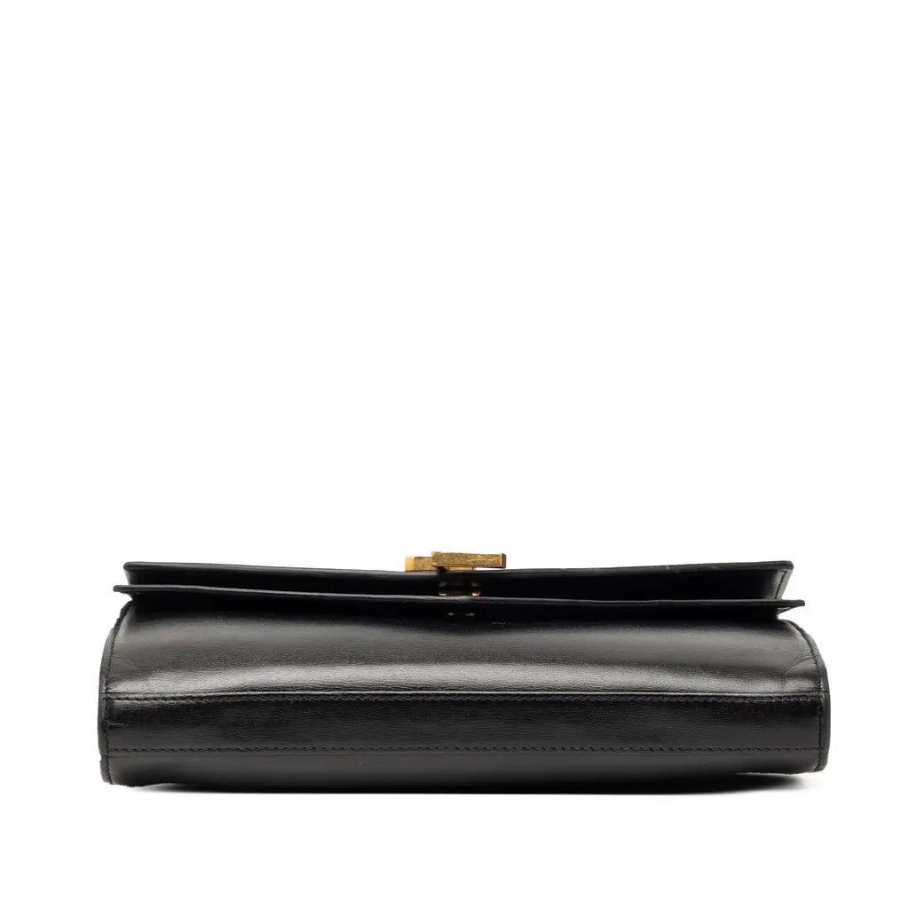 Saint Laurent Leather Monogram Sulpice Wallet on Chain Black Leather Very good - Inside View