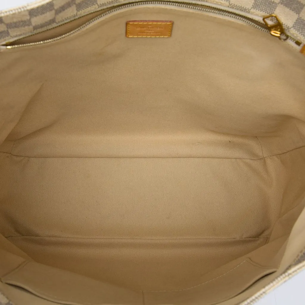 Louis Vuitton Damier Azur Soffi White Canvas Very good - Model View