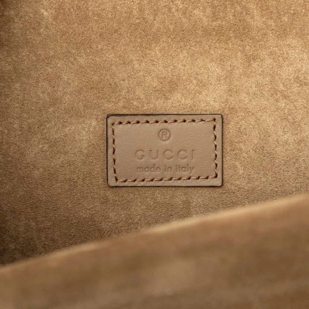 Gucci Medium GG Supreme Dionysus Crossbody Beige Very good - Box View