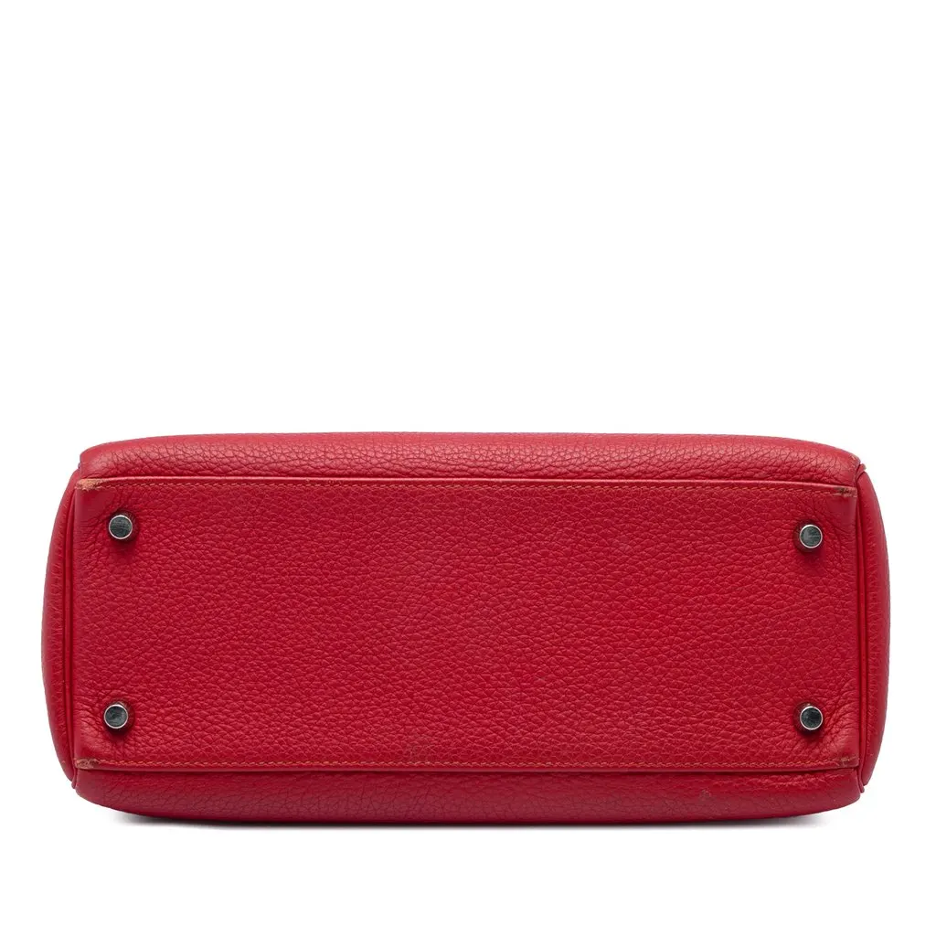 Hermès Togo Kelly II Retourne 28 Red Leather Very good - Inside View