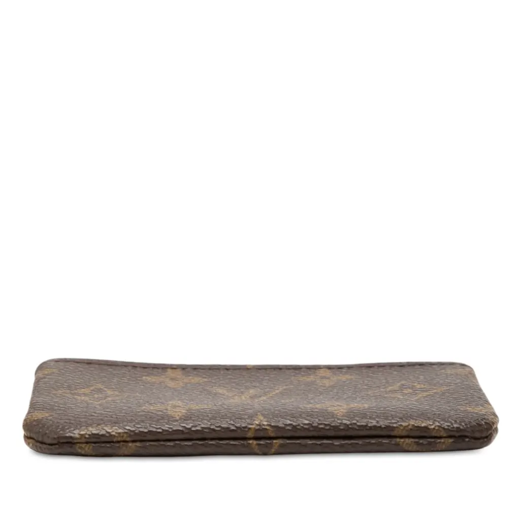 Louis Vuitton Monogram Key Pouch Brown Canvas Very good - Inside View