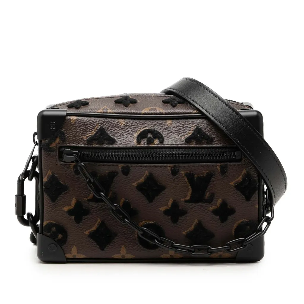 Louis Vuitton Monogram Tuffetage Mini Soft Trunk Brown Very good - Front View