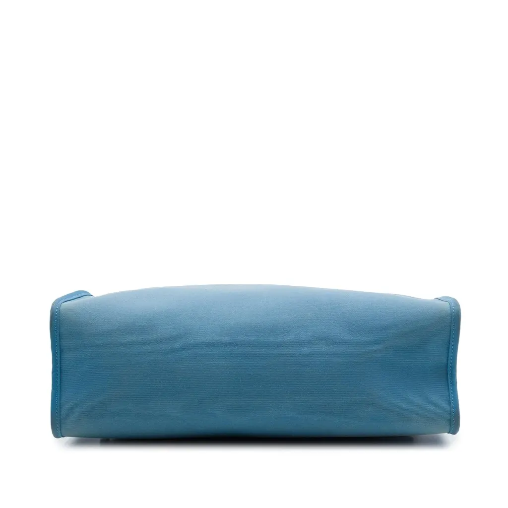 Hermès Toile Herbag Zip 31 Blue Very good - Inside View