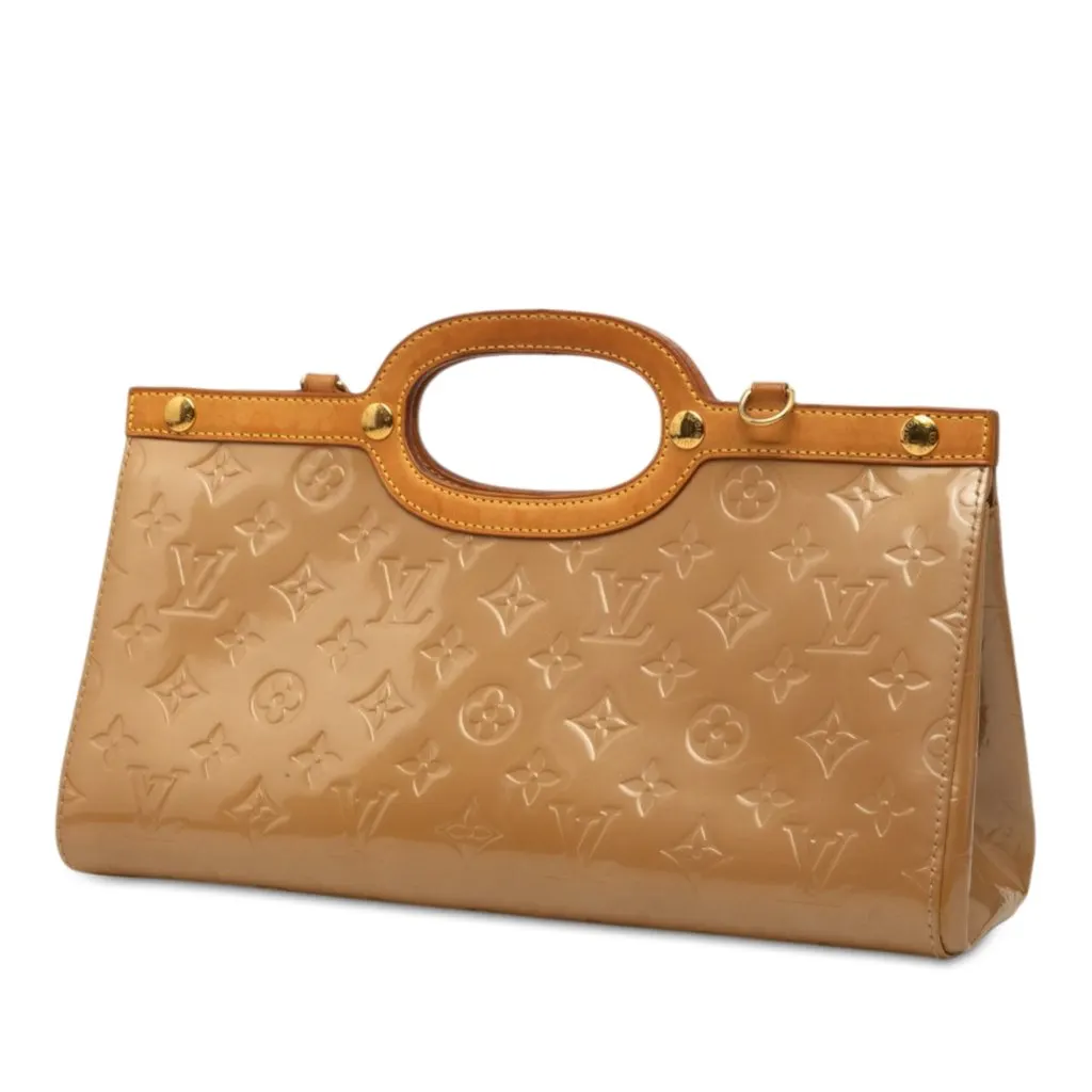 Louis Vuitton Monogram Vernis Roxbury Drive Brown Leather Very good - Back View