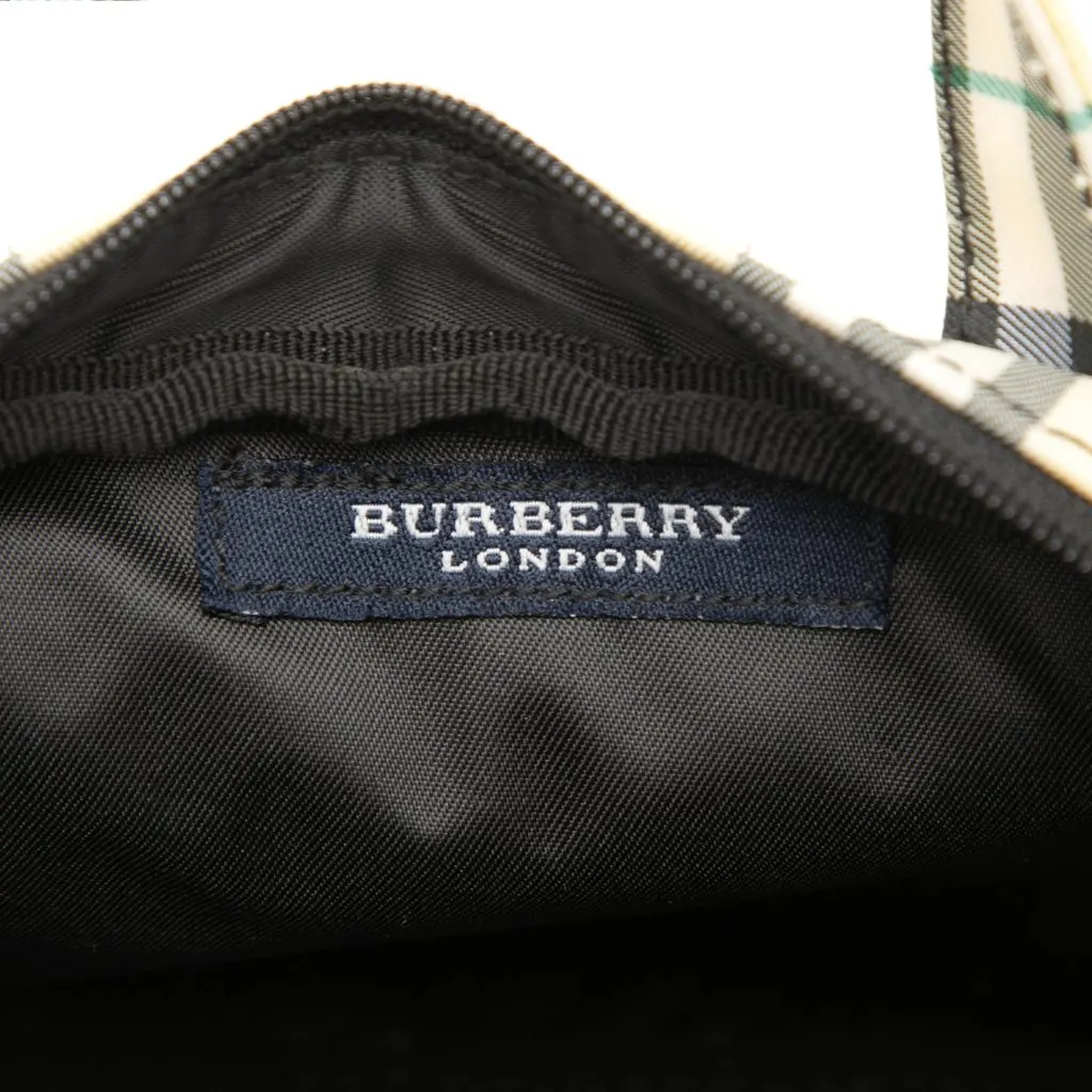Burberry House Check Canvas Handbag Yellow Very good - Box View