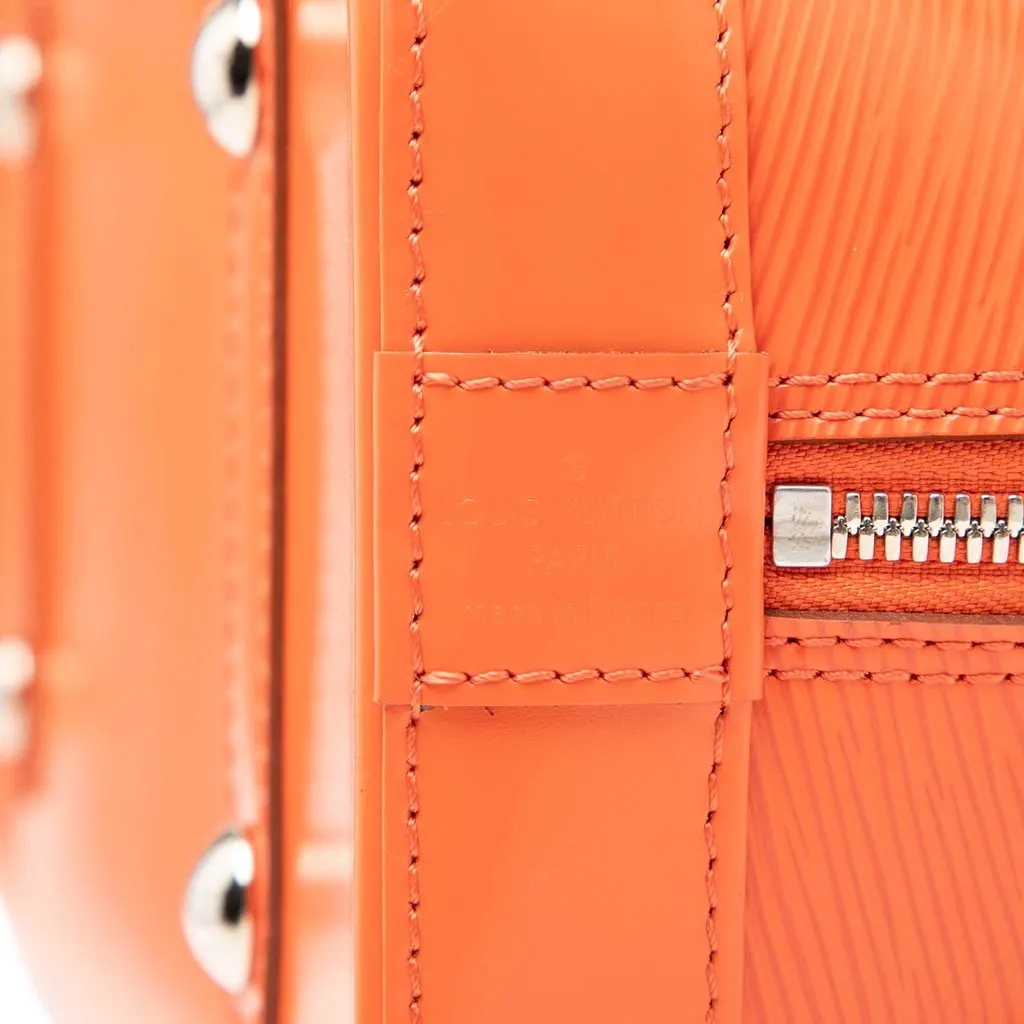 Louis Vuitton Epi Alma PM Orange Leather Very good - Box View