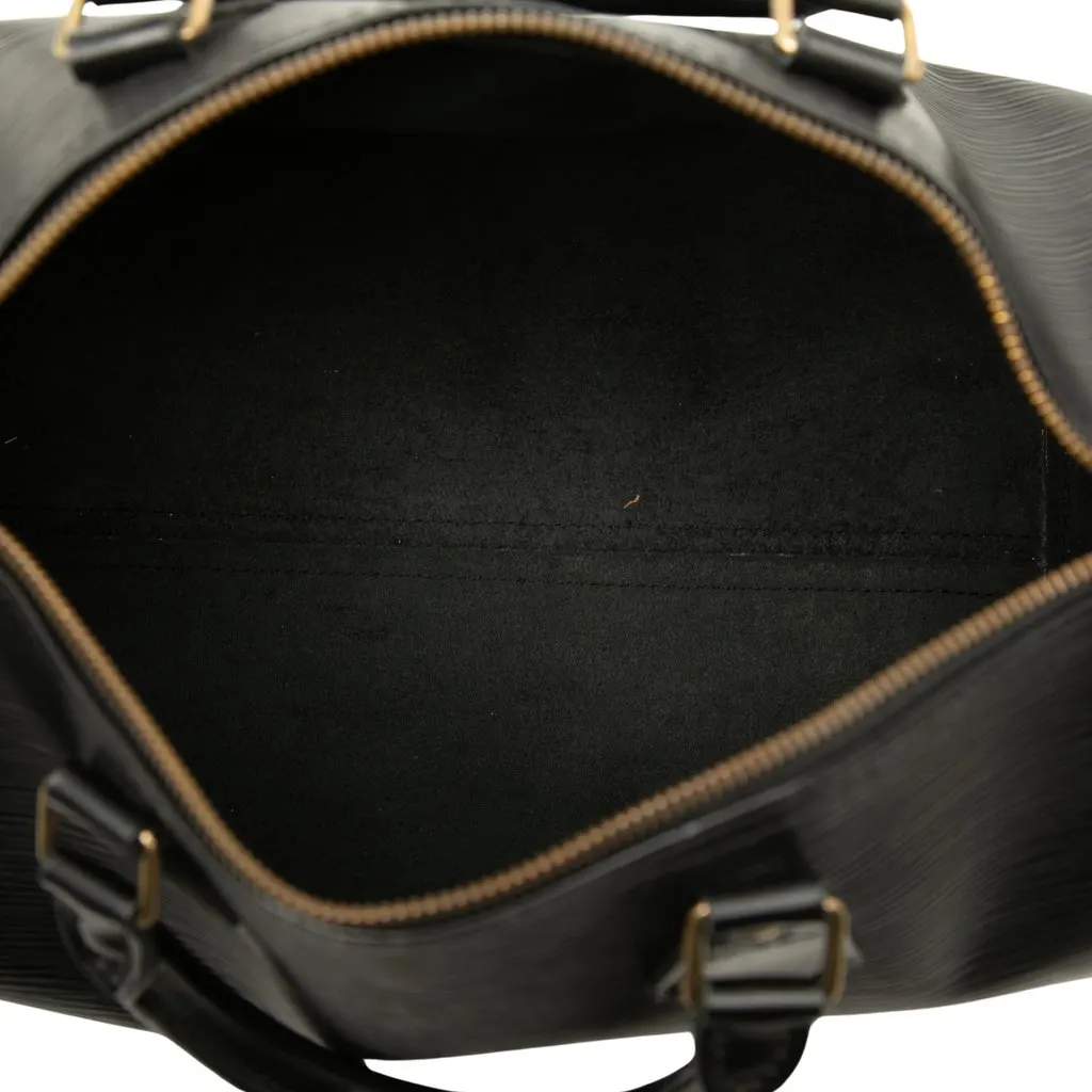 Louis Vuitton Epi Speedy 30 Black Leather Very good - Model View