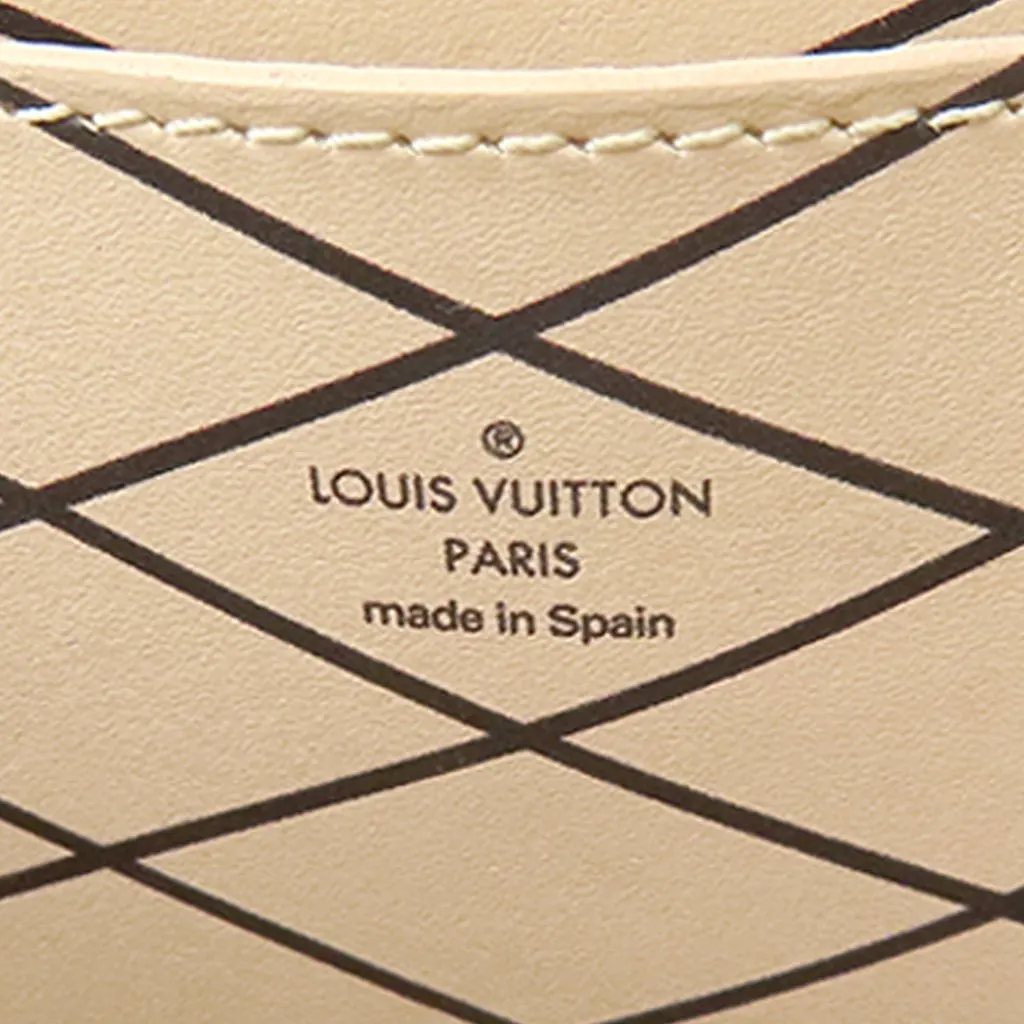 Louis Vuitton Monogram Reverse Pochette Trunk Verticale Brown Very good - Box View