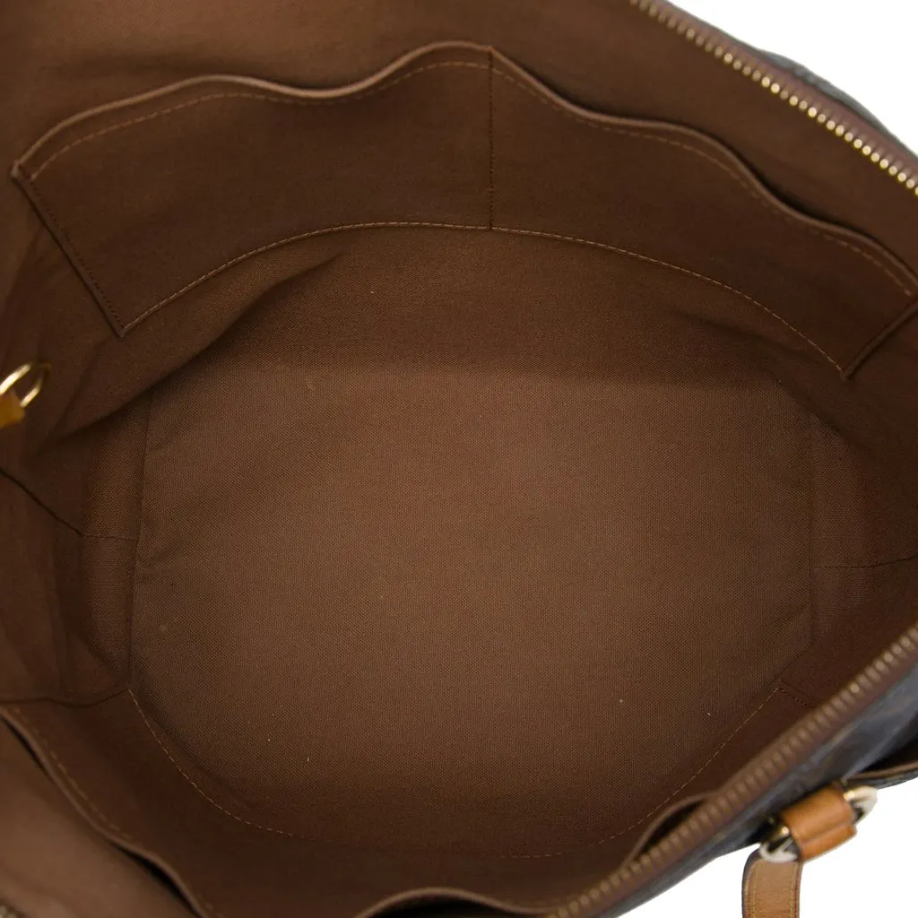 Louis Vuitton Monogram Totally MM Brown Good - Model View