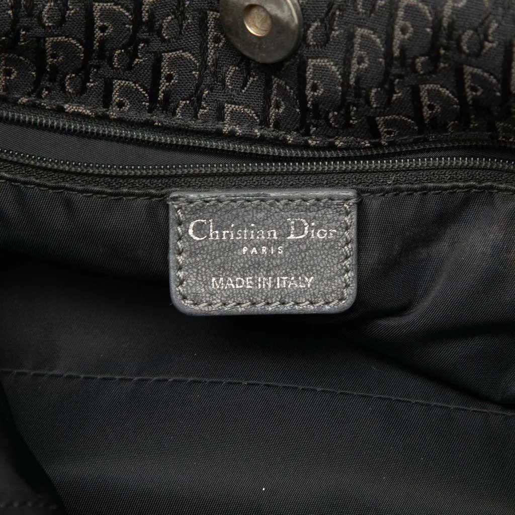 Dior Diorissimo Trotter Canvas Tote Black Very good - Box View