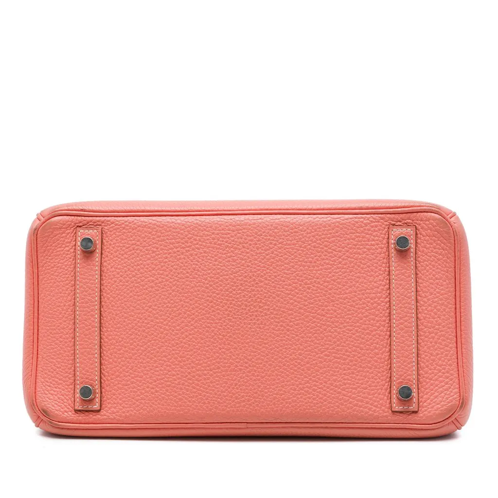 Hermès Clemence Birkin Retourne 30 Orange Leather Very good - Inside View