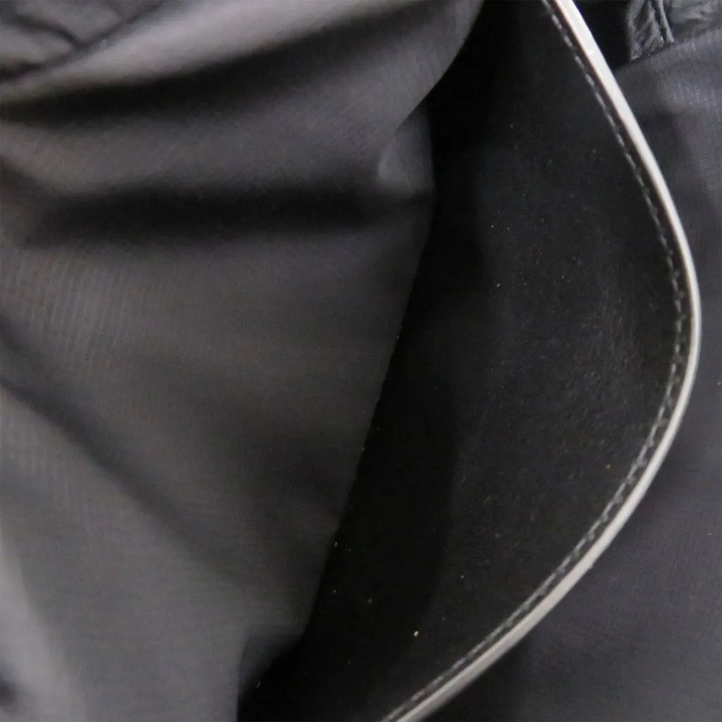 Burberry Econyl Nylon Logo Bum Bag Black Very good - Model View