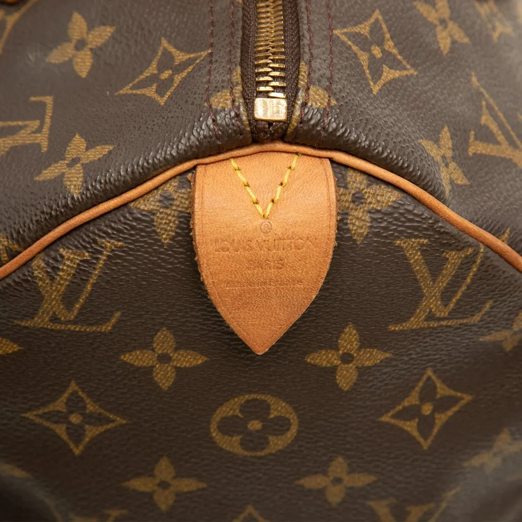 Louis Vuitton Monogram Speedy 30 Brown Canvas Very good - Box View