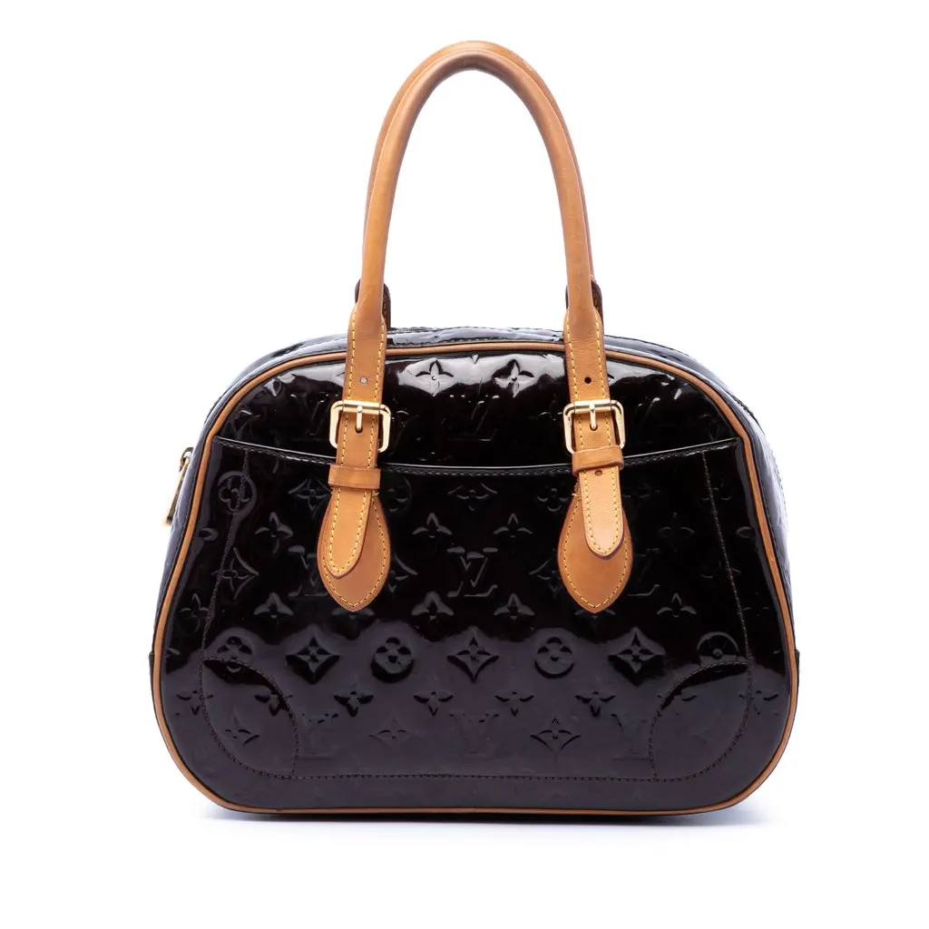 Louis Vuitton Monogram Vernis Summit Drive Purple Leather Very good - Front View