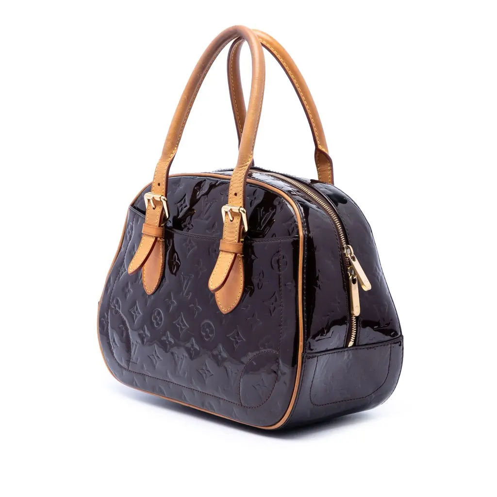 Louis Vuitton Monogram Vernis Summit Drive Purple Leather Very good - Back View