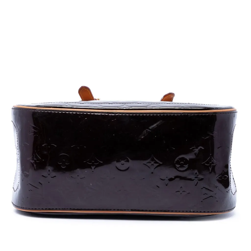 Louis Vuitton Monogram Vernis Summit Drive Purple Leather Very good - Inside View