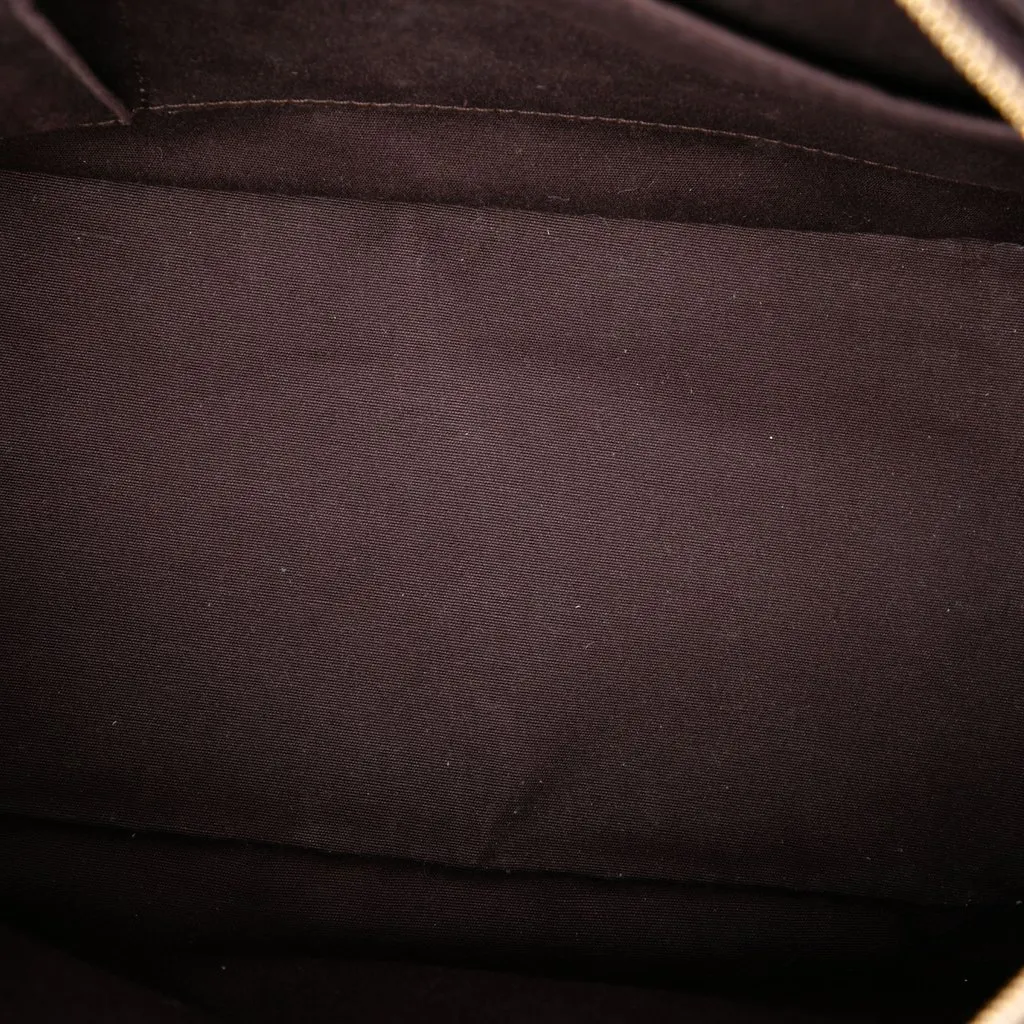 Louis Vuitton Monogram Vernis Summit Drive Purple Leather Very good - Model View