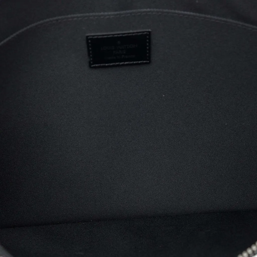 Louis Vuitton Damier Graphite Pochette Jour GM Black Canvas Very good - Model View