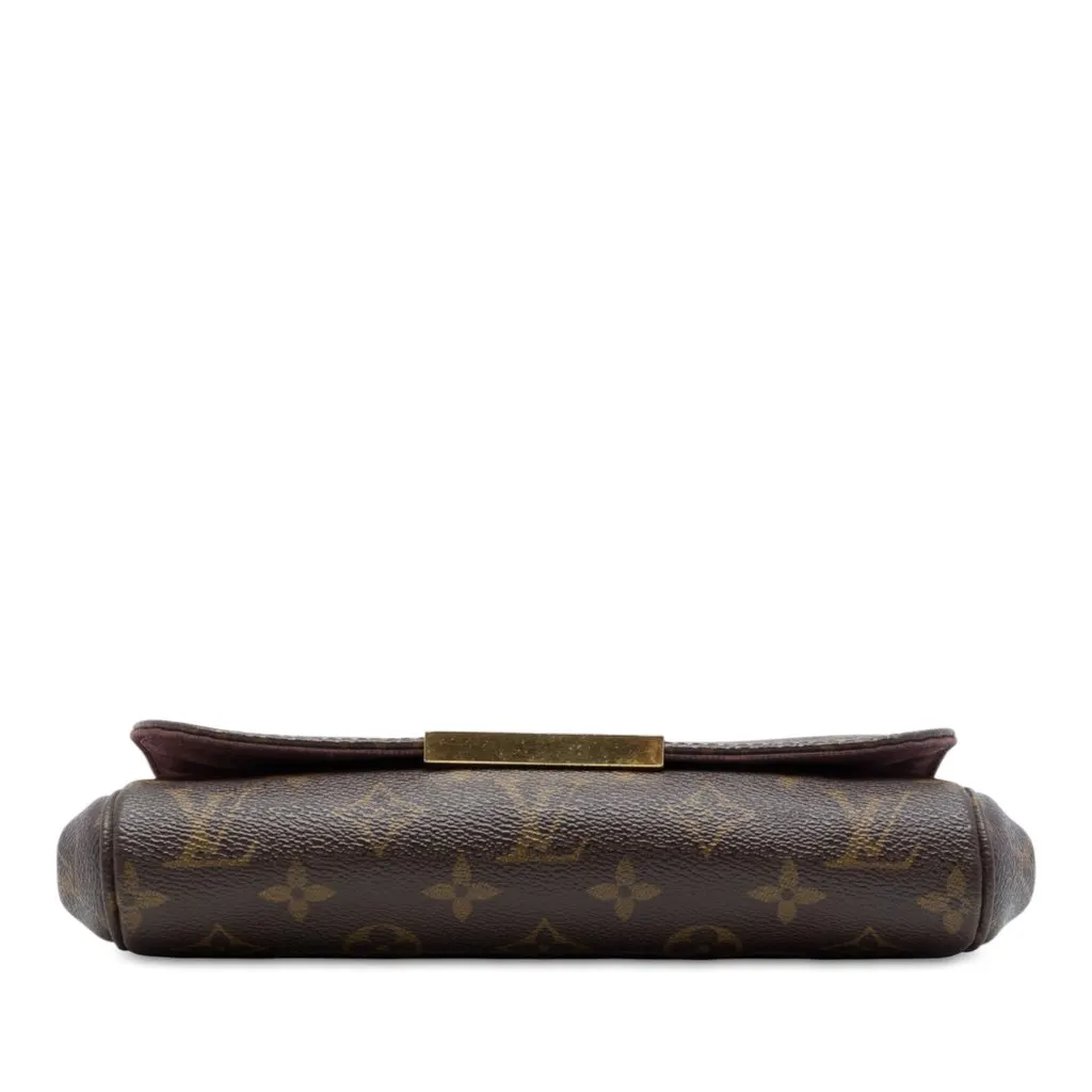 Louis Vuitton Monogram Favorite PM Brown Canvas Good - Inside View