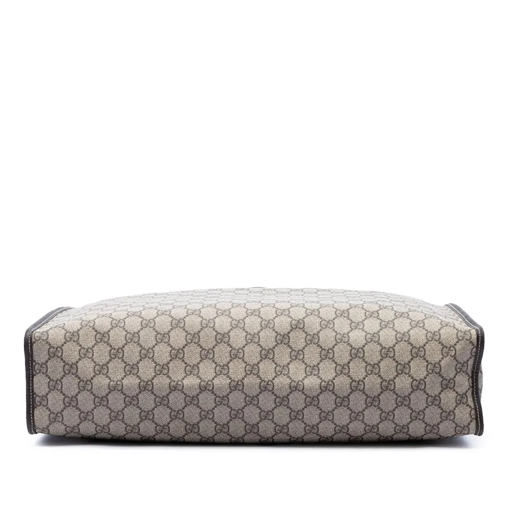 Gucci GG Supreme Tote Beige Canvas Very good - Inside View