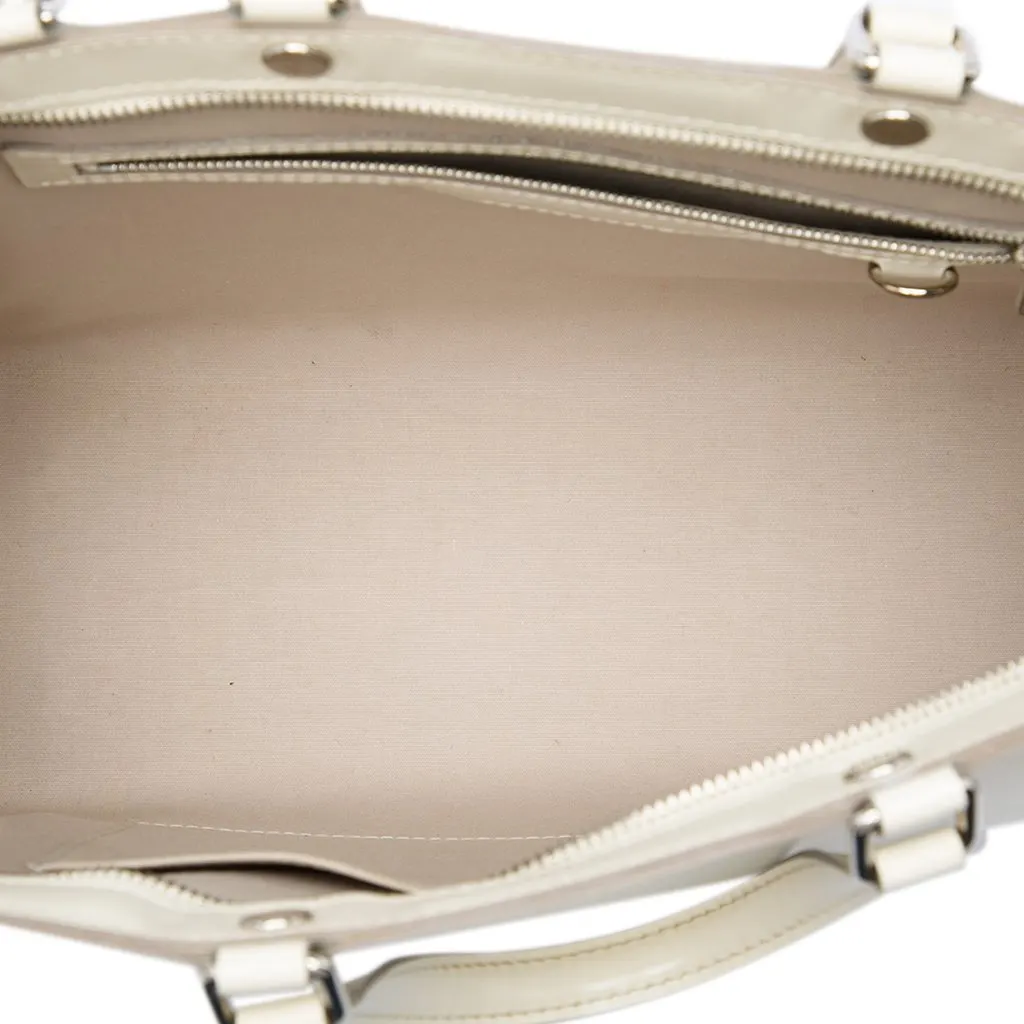 Louis Vuitton Epi Brea MM White Leather Good - Model View