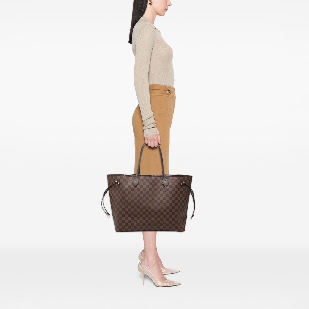 Louis Vuitton Damier Ebene Neverfull GM Brown X-Large