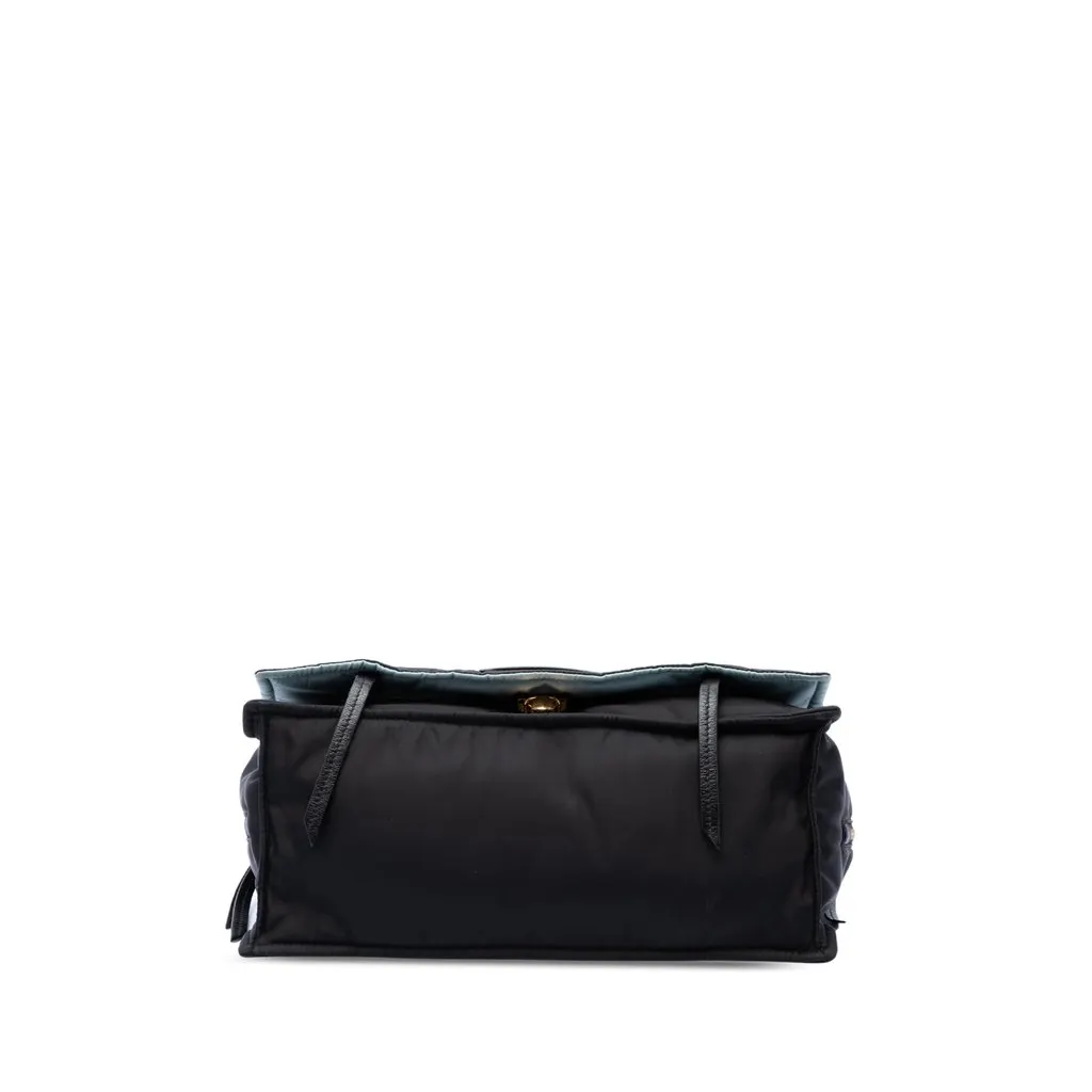 Prada Tessuto Etiquette Satchel Black Very good - Inside View
