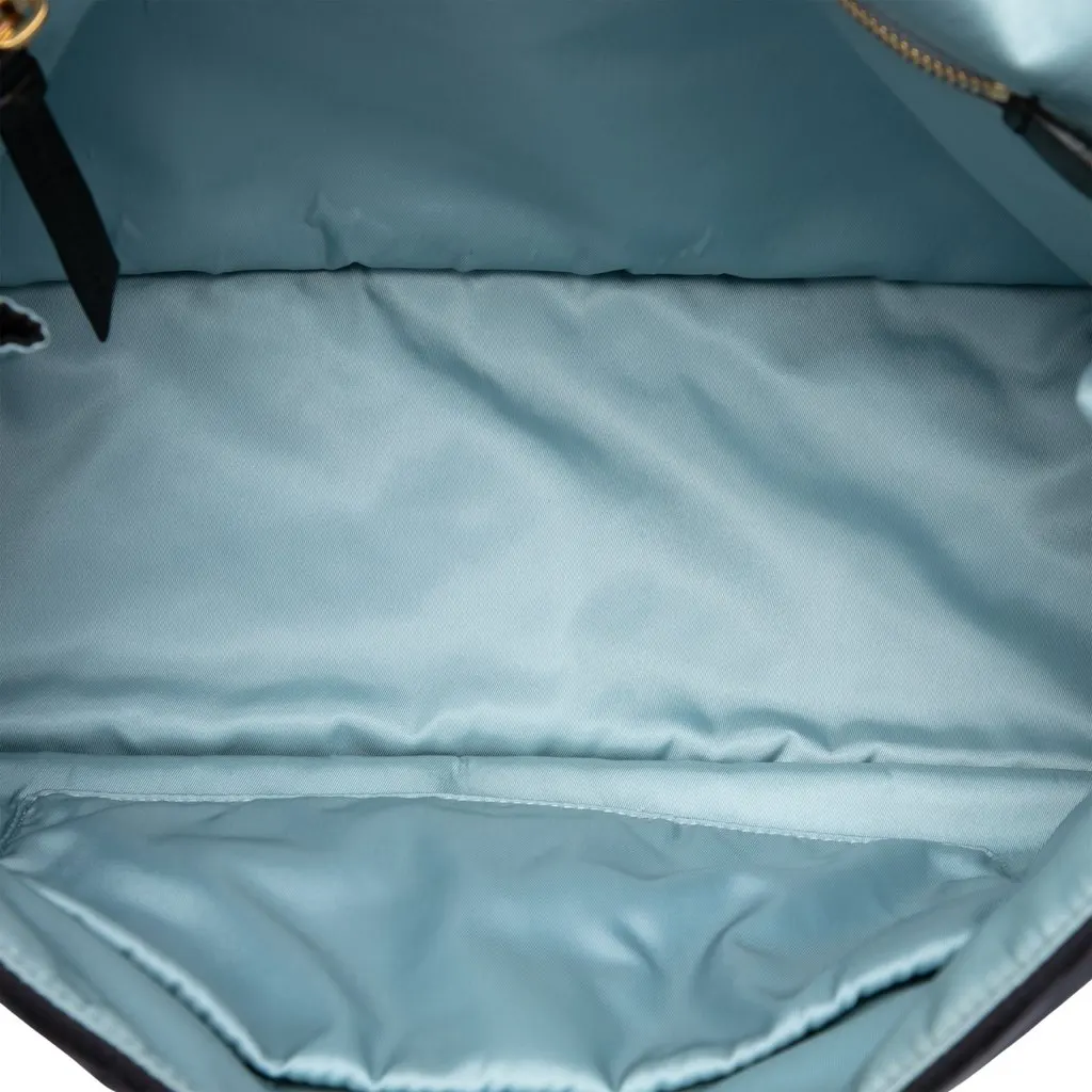 Prada Tessuto Etiquette Satchel Black Very good - Model View