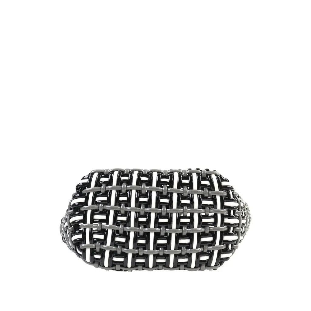 Balenciaga Faux Leather Bistro Basket Bag XS MultiColor Very good - Inside View