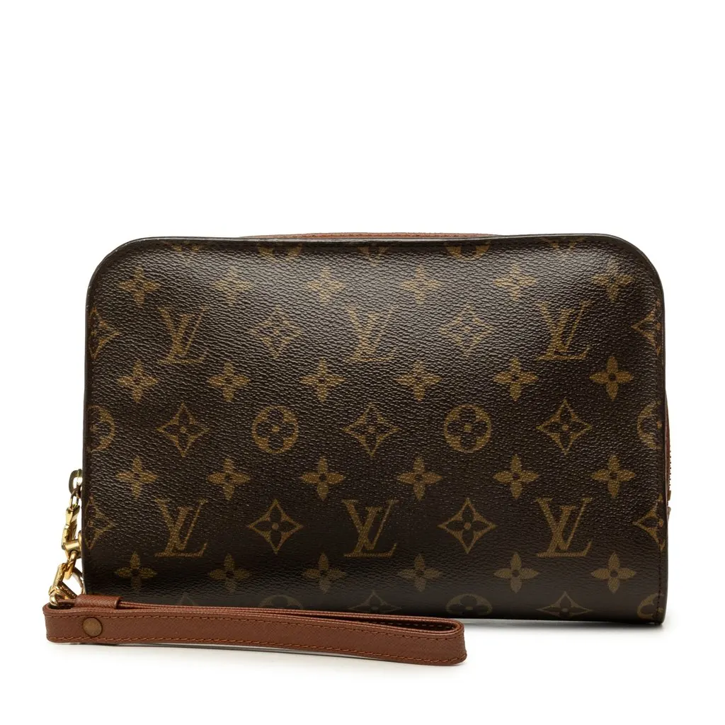 Louis Vuitton Monogram Orsay Brown Canvas Very good - Front View