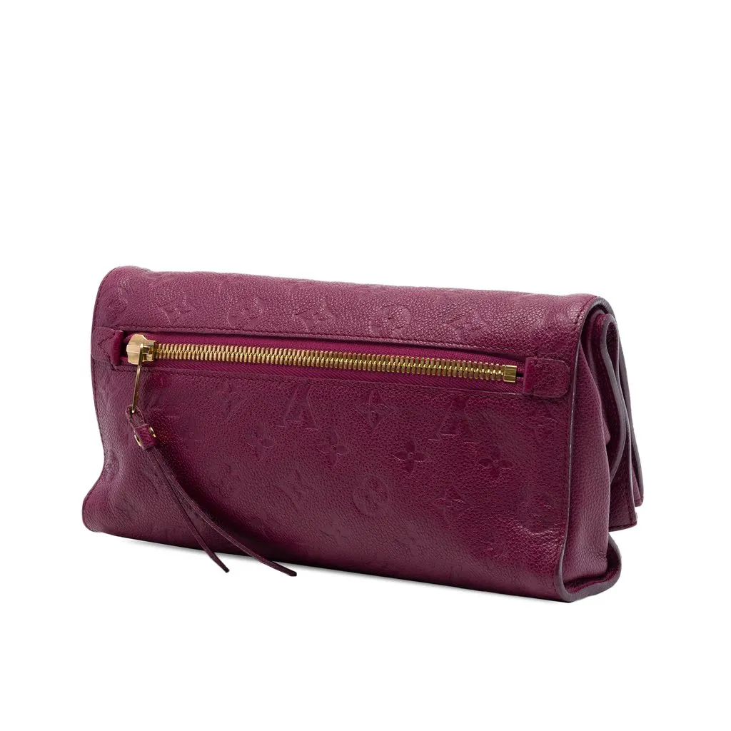 Louis Vuitton Monogram Empreinte Petillante Purple Leather Very good - Back View