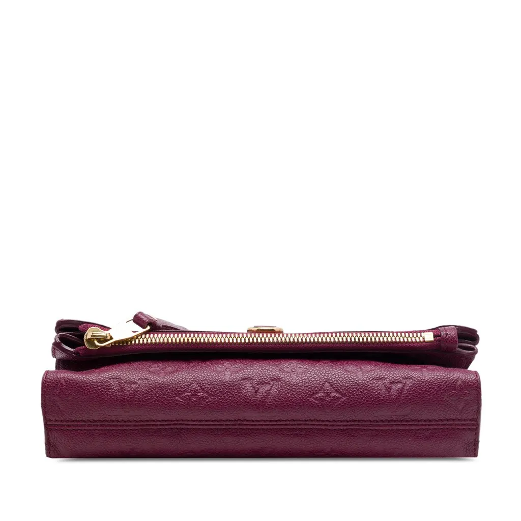 Louis Vuitton Monogram Empreinte Petillante Purple Leather Very good - Inside View