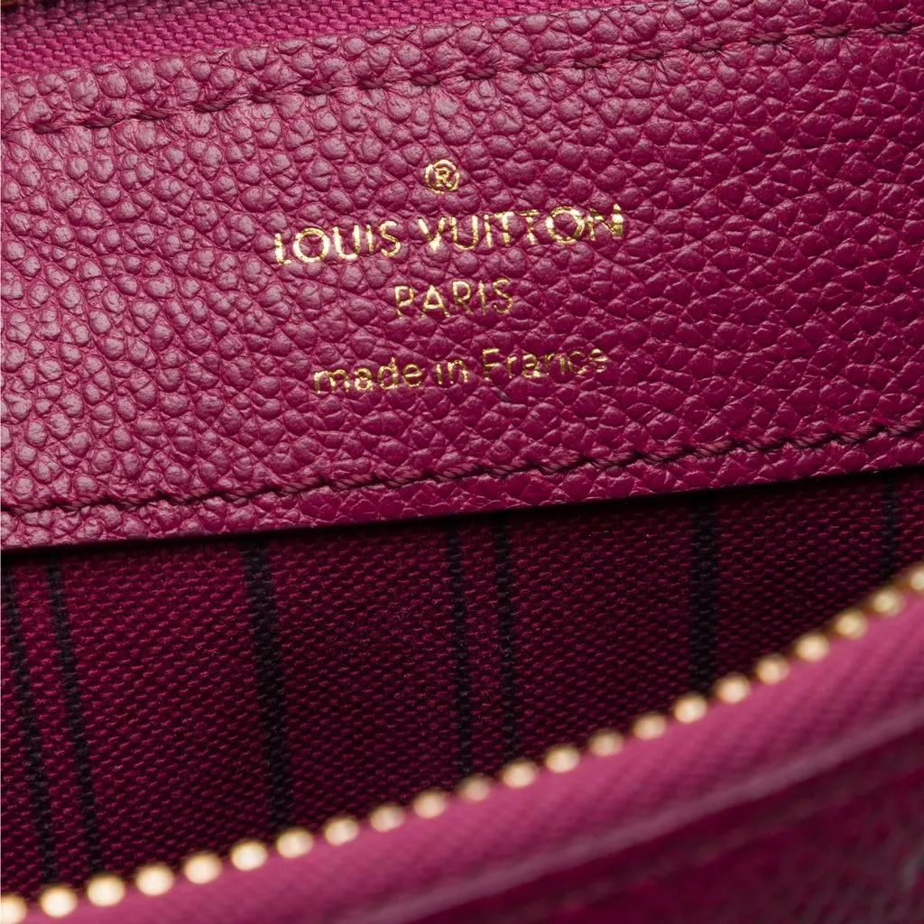 Louis Vuitton Monogram Empreinte Petillante Purple Leather Very good - Box View