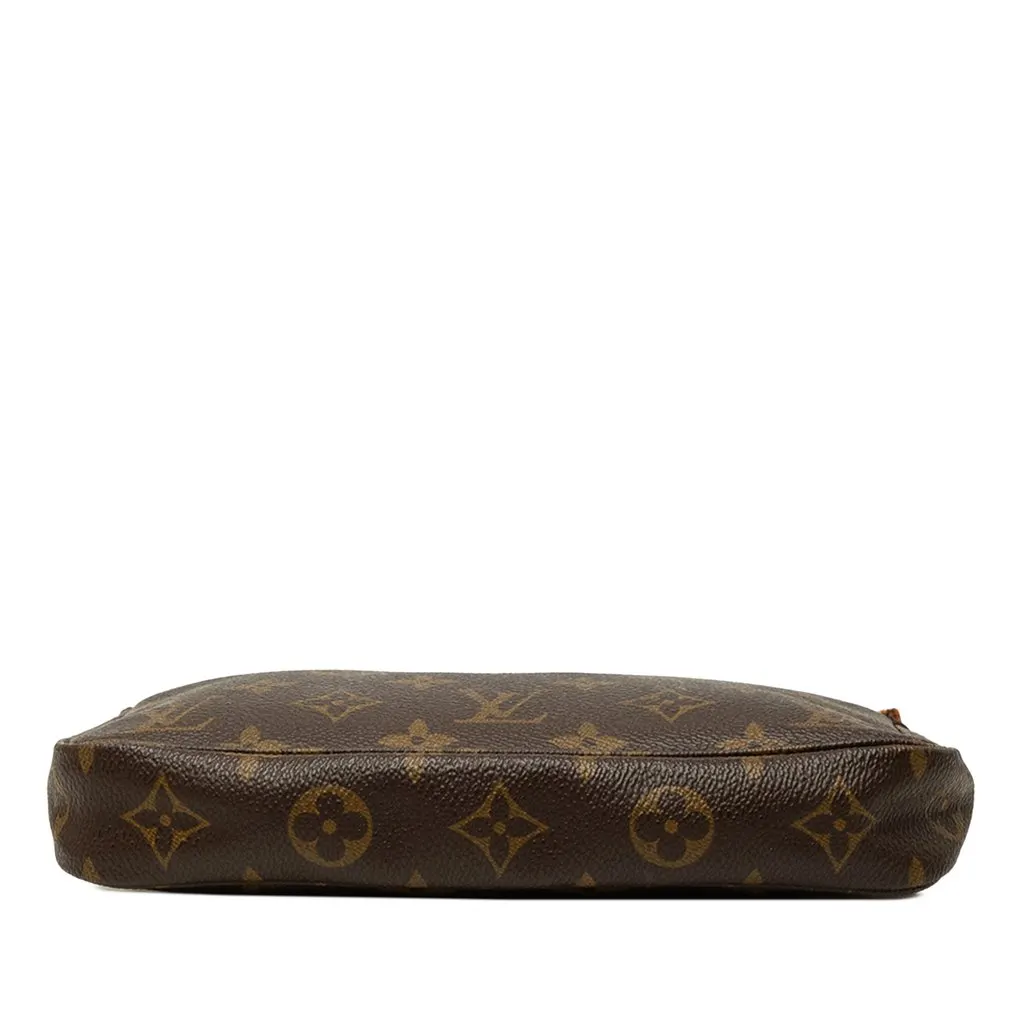 Louis Vuitton Monogram Pochette Accessoires Brown Canvas Good - Inside View