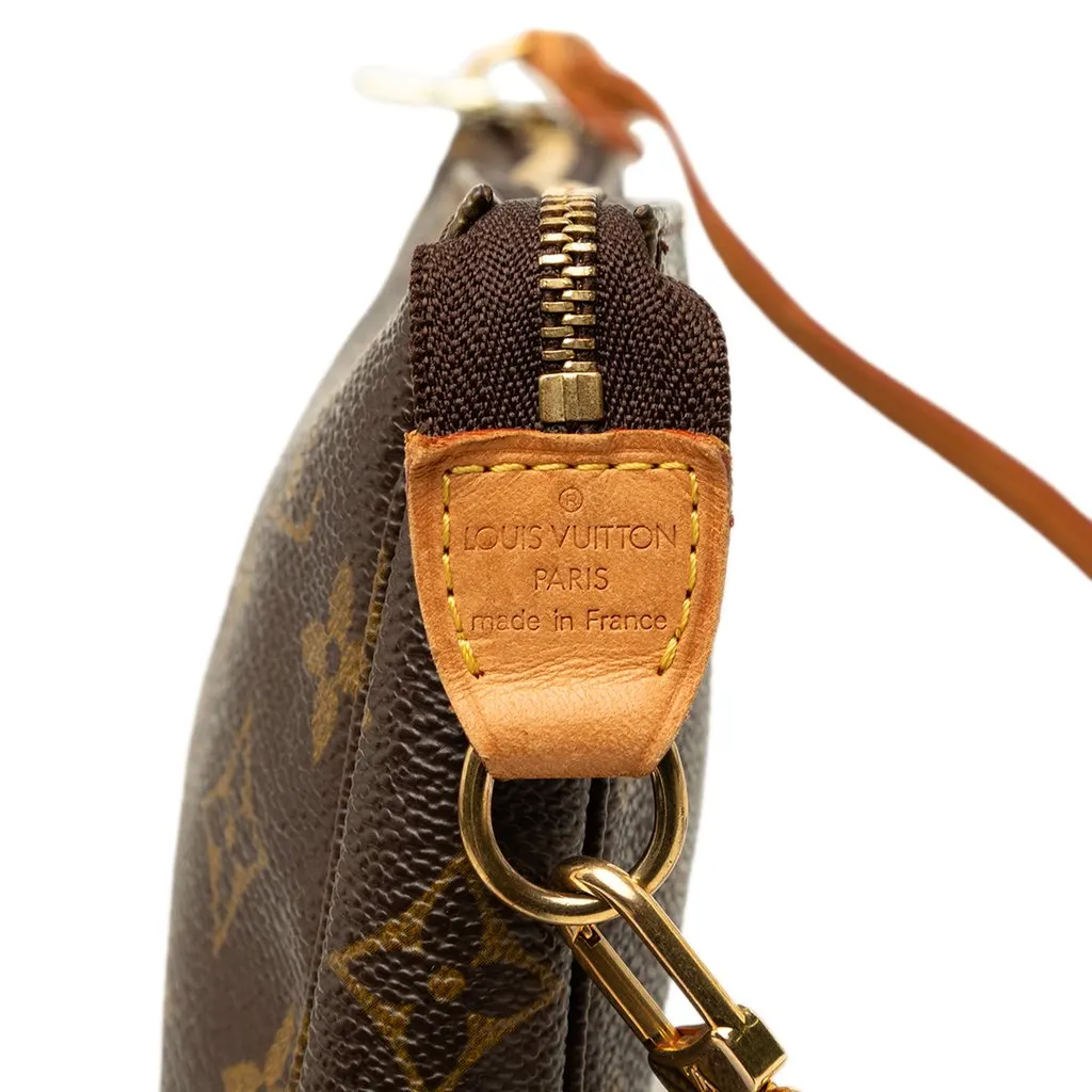 Louis Vuitton Monogram Pochette Accessoires Brown Canvas Good - Box View