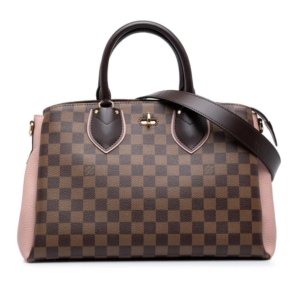 Louis Vuitton Damier Ebene Normandy Brown Very good - Front View