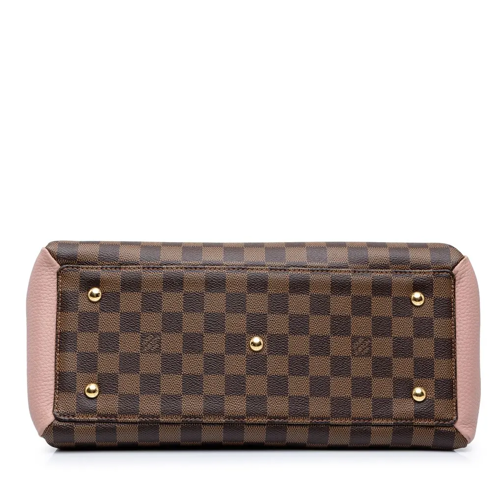 Louis Vuitton Damier Ebene Normandy Brown Very good - Inside View