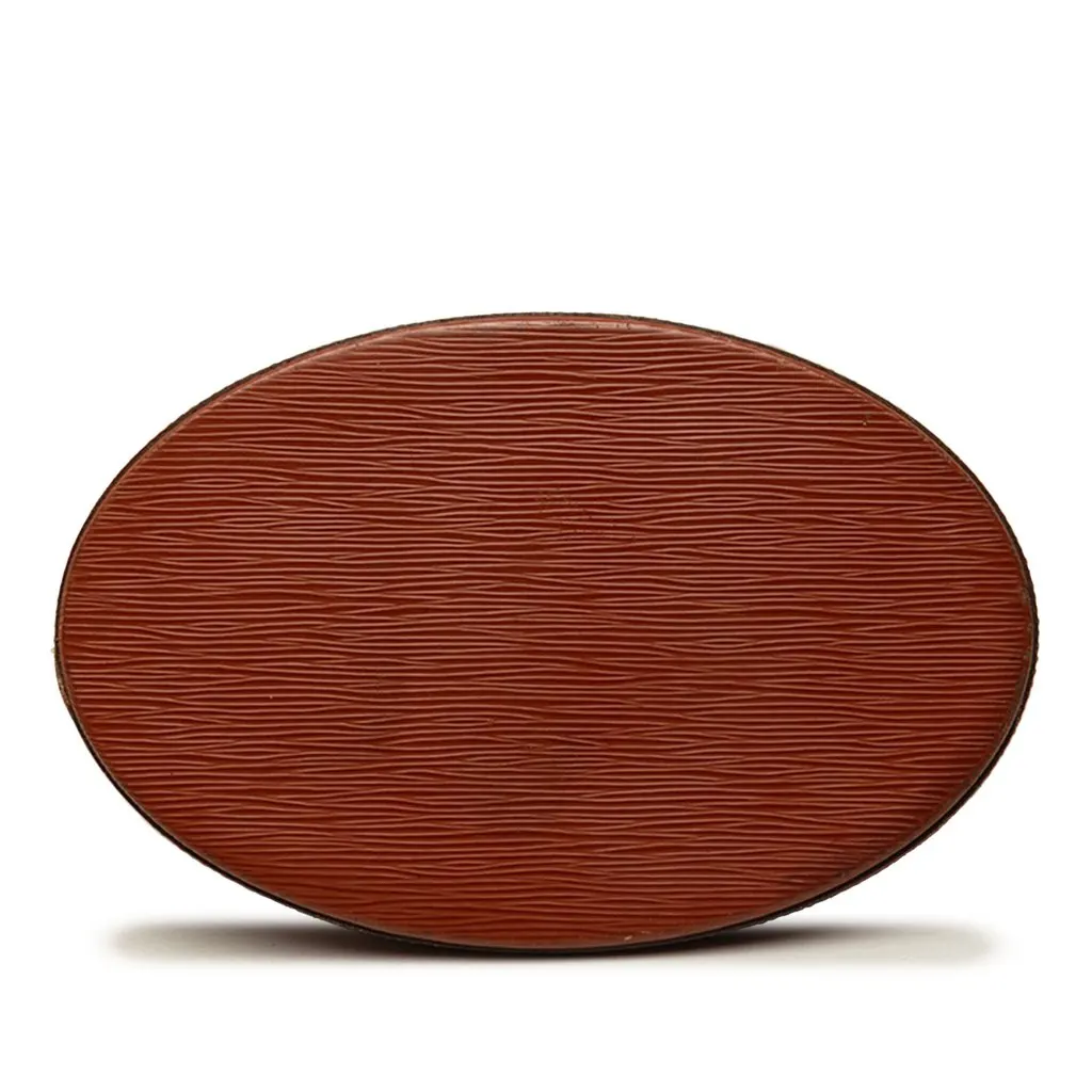 Louis Vuitton Epi Cluny Brown Leather Good - Inside View