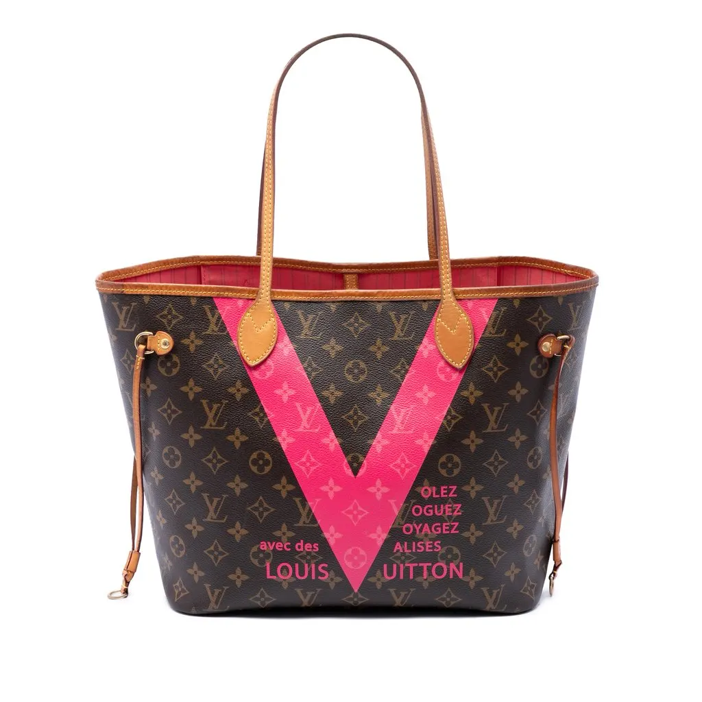 Louis Vuitton Limited Edition Monogram Grenade V Neverfull MM Brown Very good - Front View