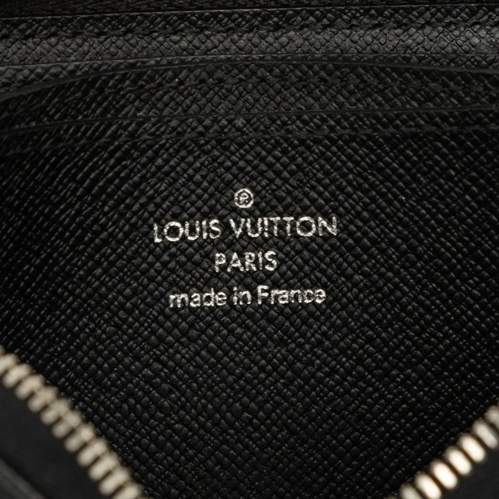 Louis Vuitton Damier Graphite Zippy Coin Purse Black Canvas Very good - Box View