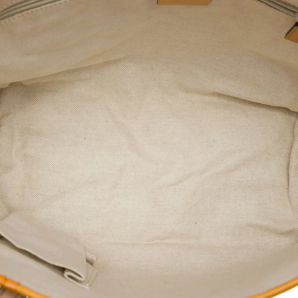 Gucci GG Canvas Web Jolie Tote Beige Very good - Model View