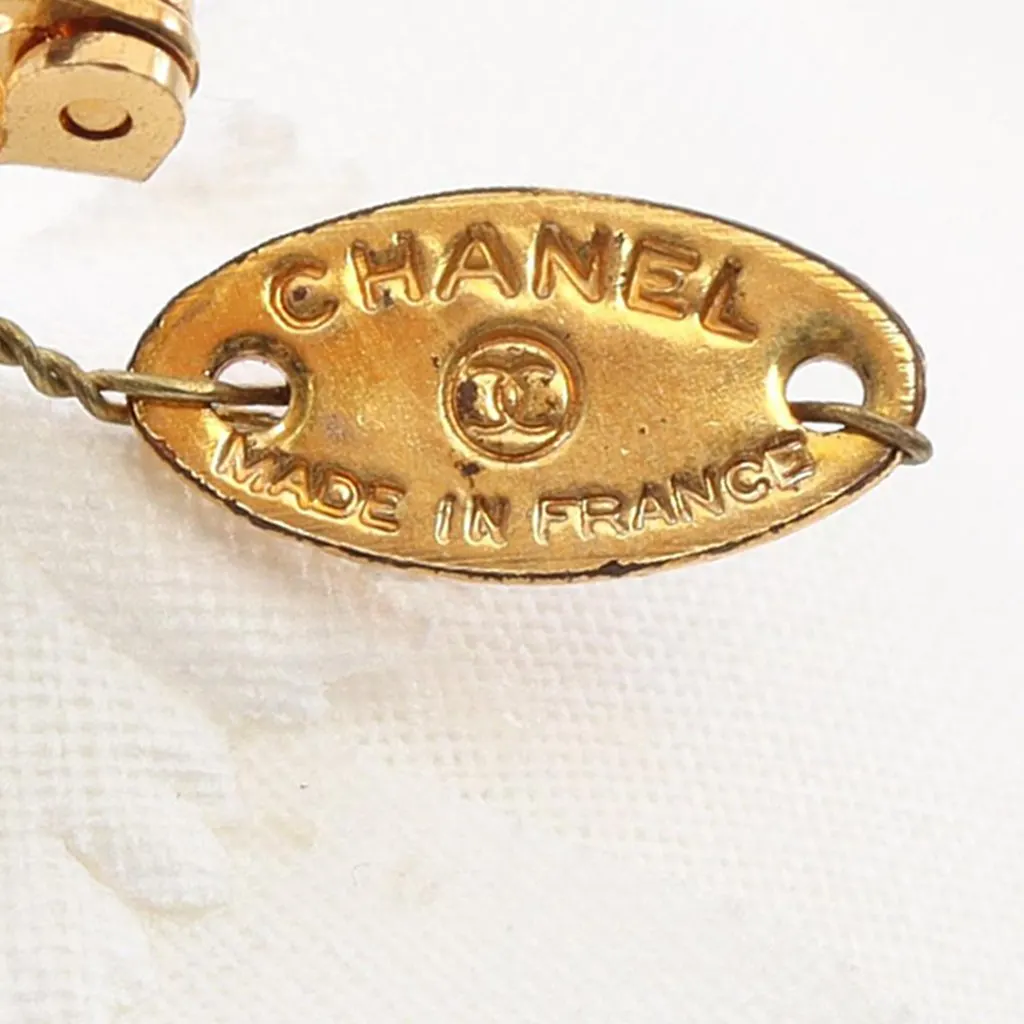 Chanel Canvas Camellia Brooch White Very good - Inside View