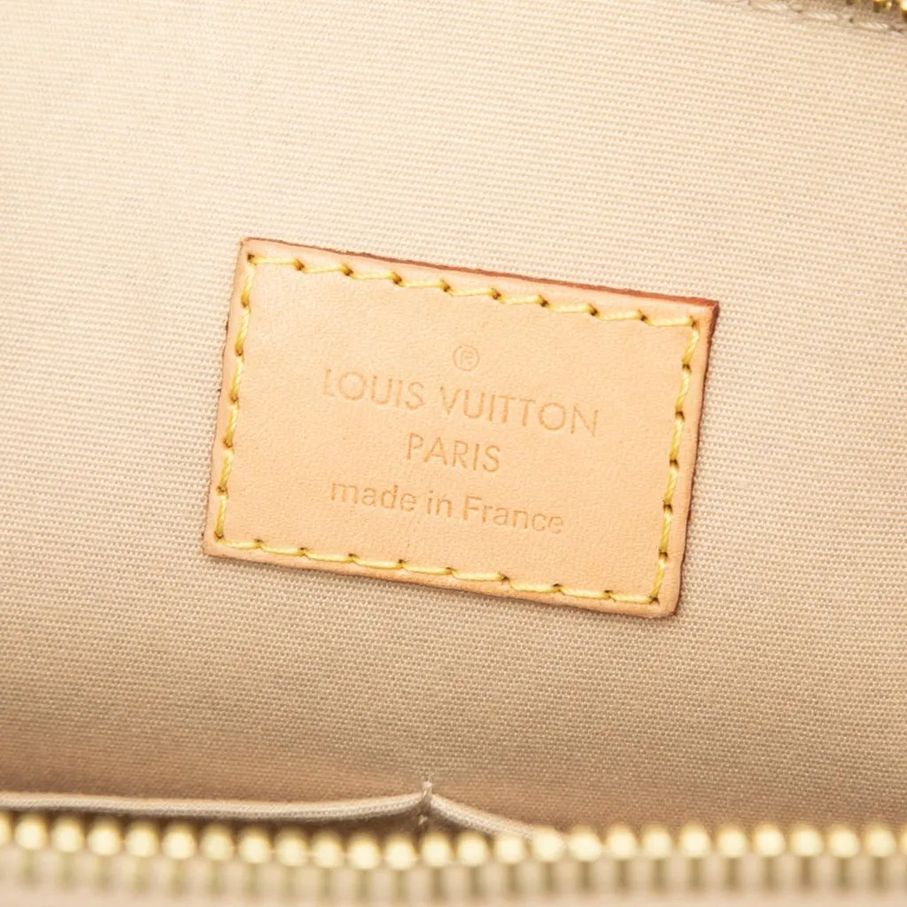 Louis Vuitton Monogram Vernis Alma PM Beige Leather Very good - Box View