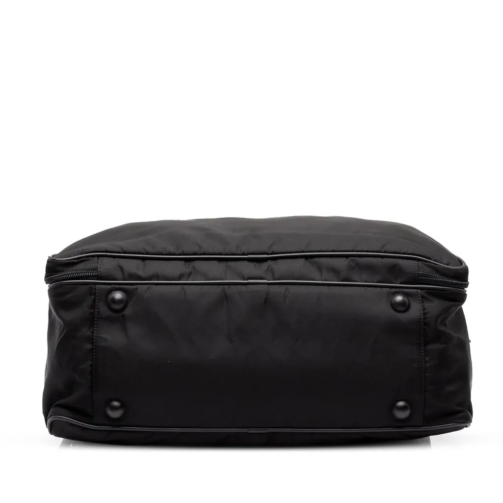 Prada Tessuto Travel Bag Black Polyamide Good - Inside View
