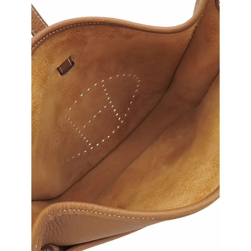 Hermès Clemence Evelyne III 29 Brown Leather Very good - Model View