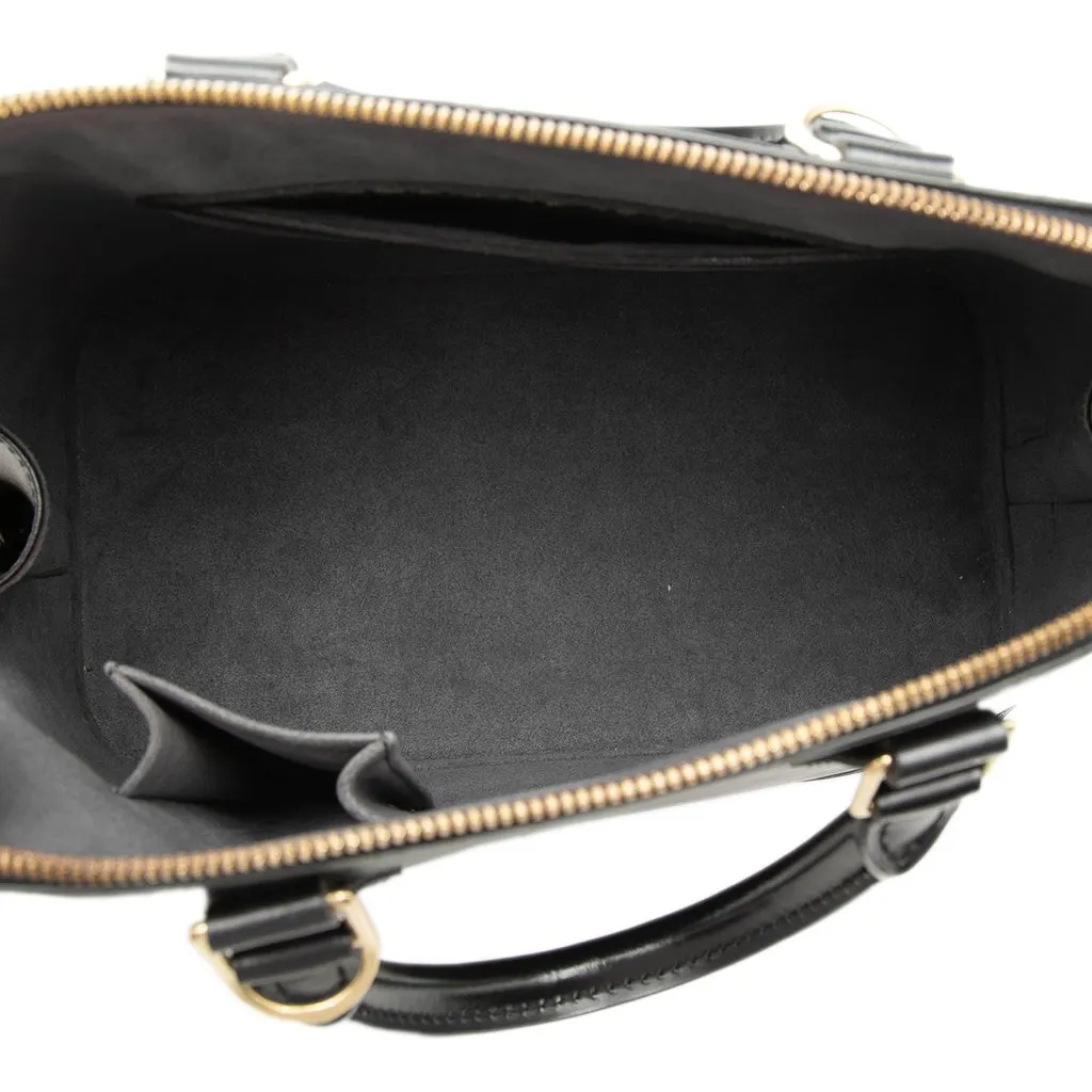 Louis Vuitton Epi Alma PM Black Leather Very good - Model View