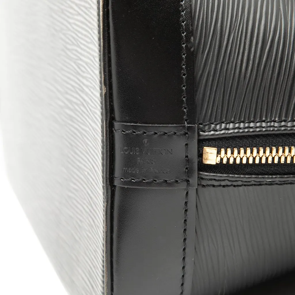 Louis Vuitton Epi Alma PM Black Leather Very good - Box View