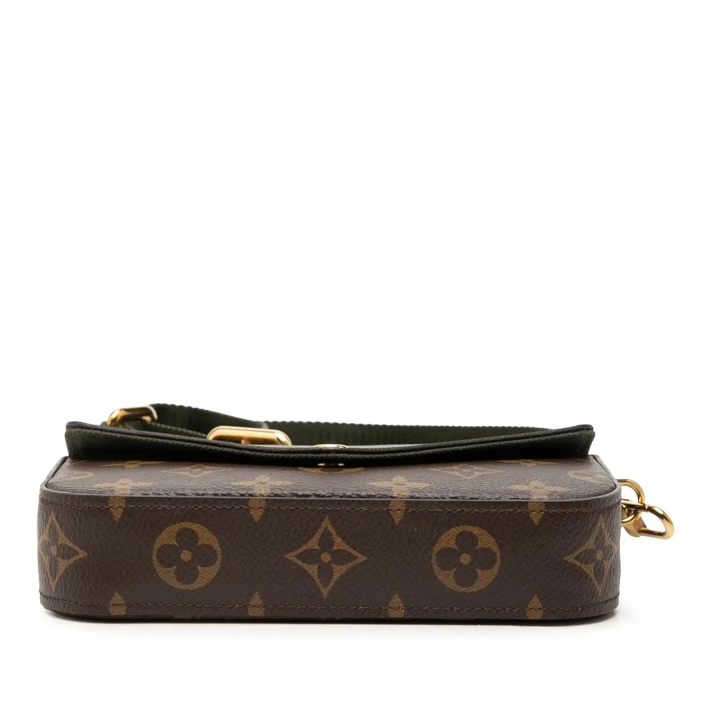Louis Vuitton Monogram Felicie Strap And Go Brown Very good - Inside View