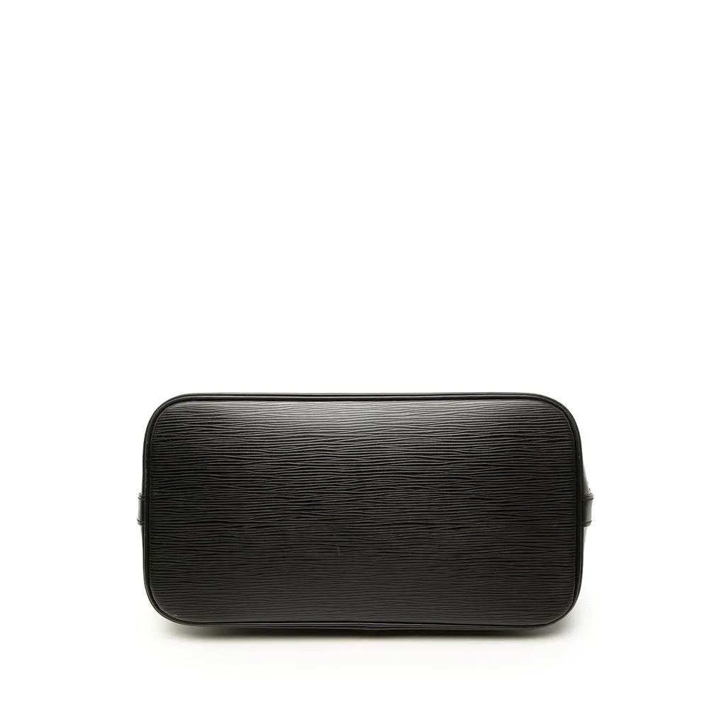 Louis Vuitton Epi Alma PM Black Leather Very good - Inside View