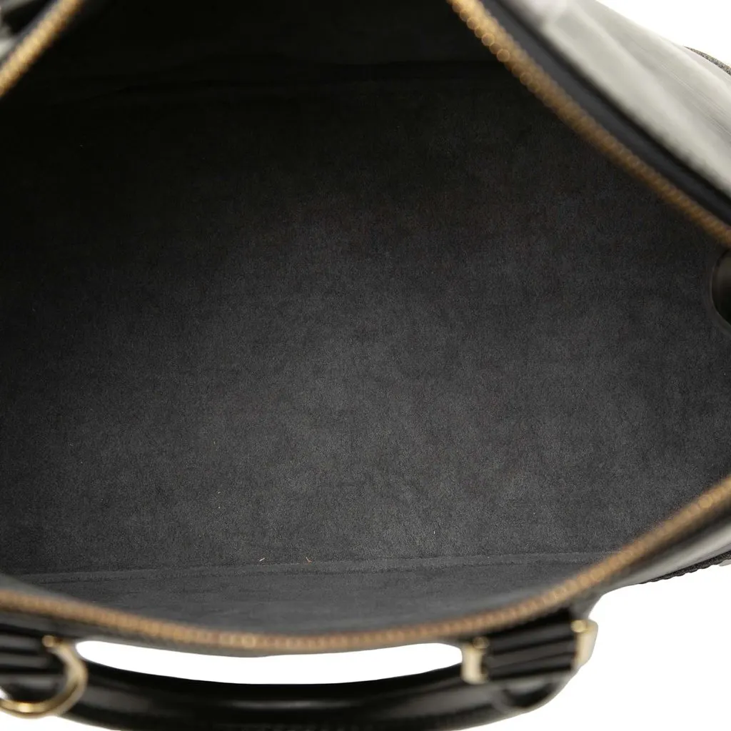 Louis Vuitton Epi Alma PM Black Leather Very good - Model View